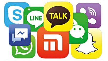 Overvåke SMS og sosiale chat-meldinger